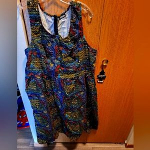 Retrolicious 4x rainbow periodic table dress